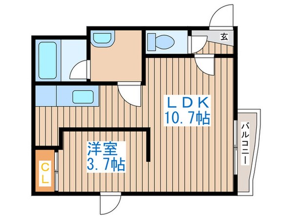 ティアラ４・３の物件間取画像